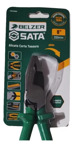 Alicate Corte Tesoura 8  Sata/Belzer