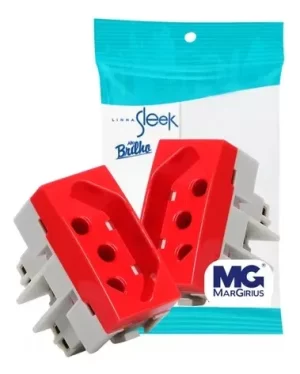 Modulos Tomada 20a Vermelha 2p+t Sleek Margirius