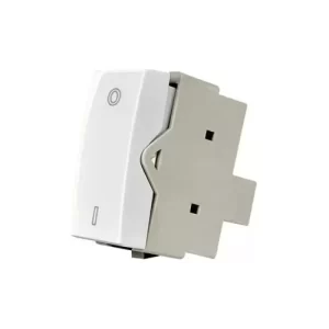 Módulo Interruptor Bipolar sleek  Branco