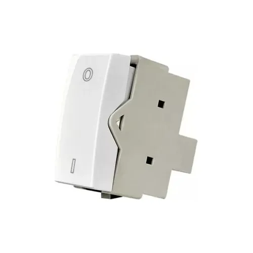Módulo Interruptor Bipolar sleek  Branco
