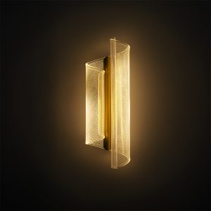 Arandela LED Maitê 7W Bivolt 3.000K - Dourado