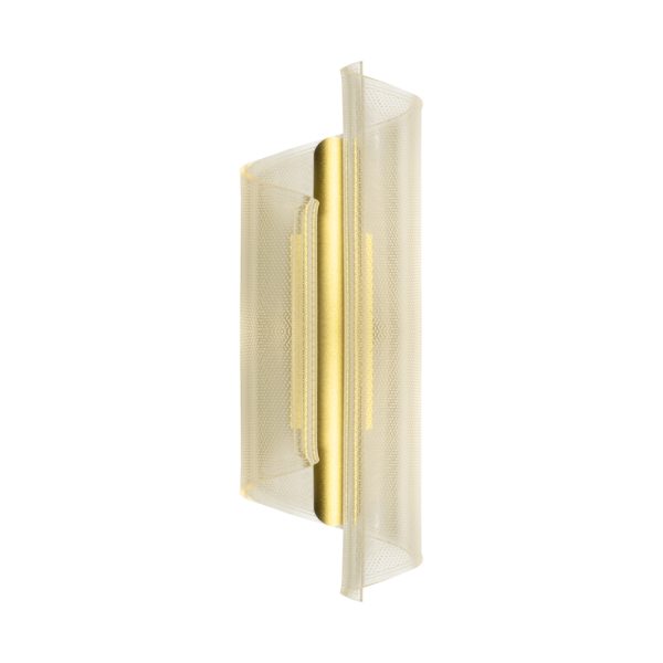 Arandela LED Maitê 7W Bivolt 3.000K - Dourado