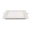 Painel LED TECH Slim Quadrado Embutir 18W 3.000K - Branco