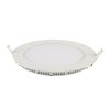 Painel LED TECH Slim Redondo Embutir 18W 3.000K - Branco