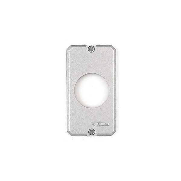 TAMPA PARA CONDULETE ALUMINIO 3/4 P 1 POSTO REDONDO