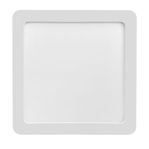 Painel LED Play ABS Sobrepor Quadrado 12W