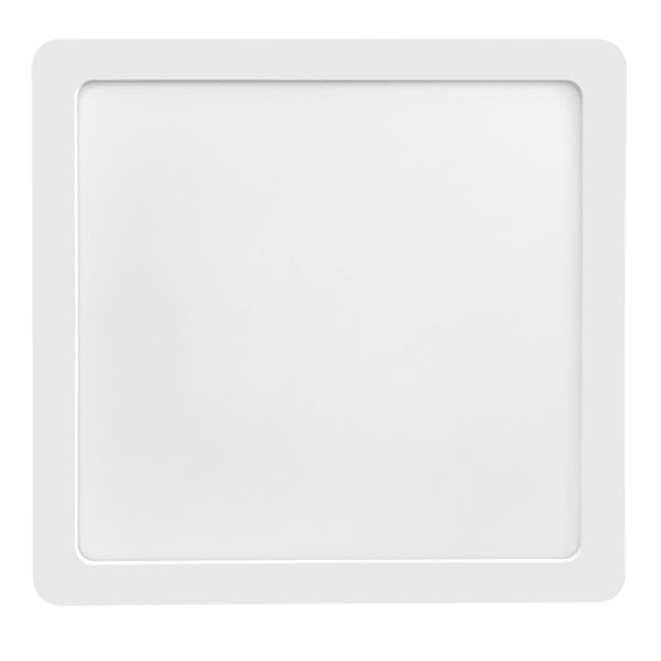 Painel LED Play ABS Sobrepor Quadrado 18W
