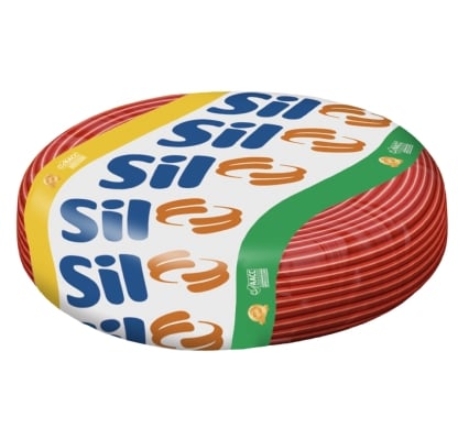 Cabo Flexivel 4mm Vermelho 750V Rolo 100 Metros - Sil