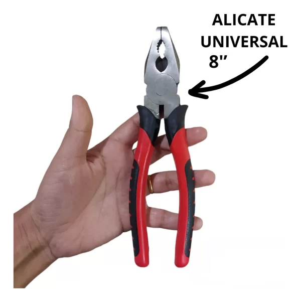 Kit De Alicates Essenciais - Bico 6 , Corte 6 Universal 8