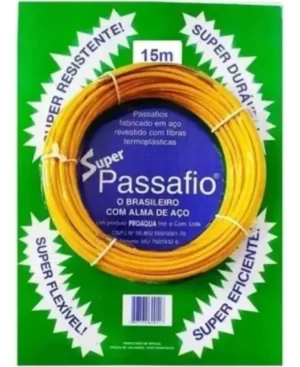 Fita Passa Fio C/ 15 Mts C/ Alma De Aço