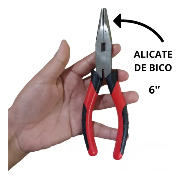 Kit De Alicates Essenciais - Bico 6 , Corte 6 Universal 8