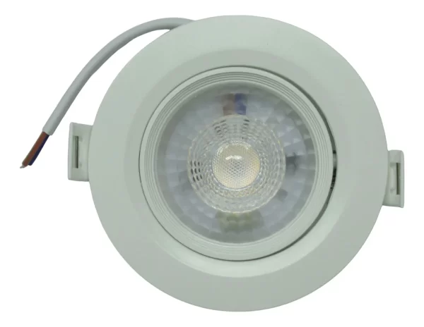 Spots Led De Embutir Redondo  7w