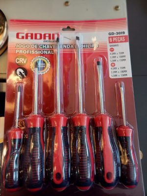 Jogo Chaves Philips E Chave De Fenda 6pçs