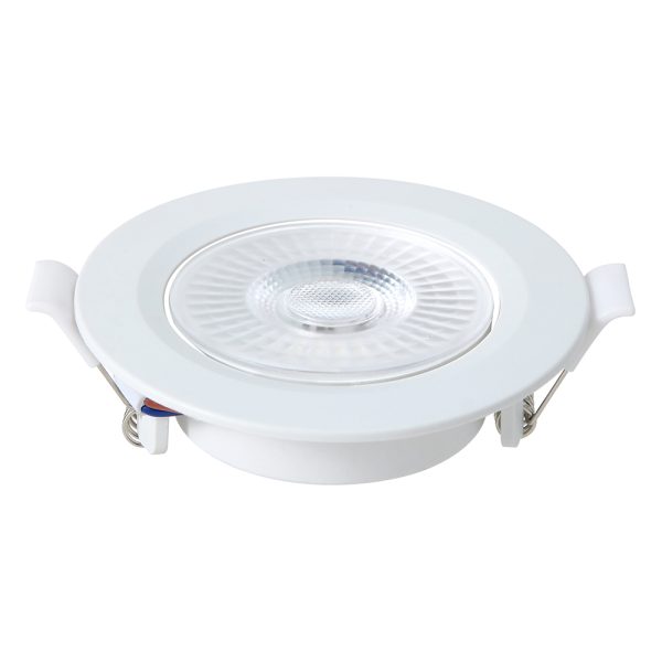 Spot LED Embutir Redondo 6W 6.500K - Branco